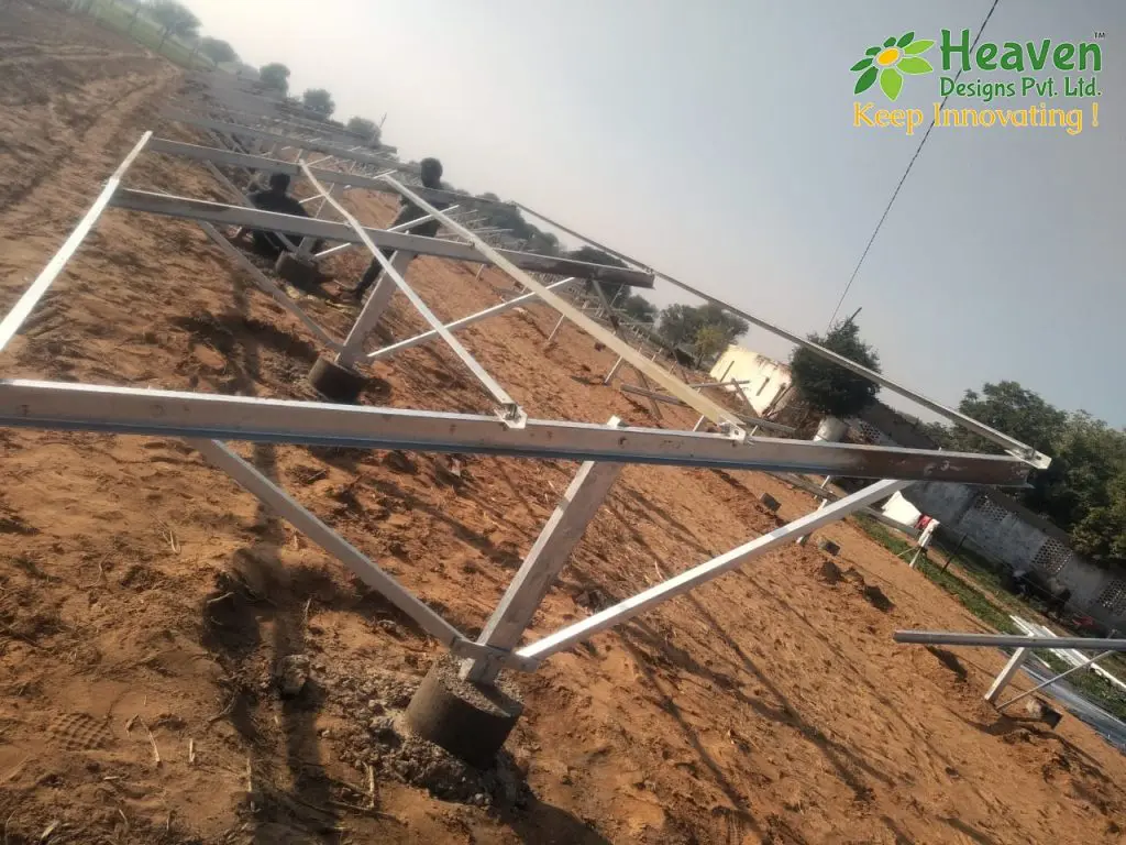 Ground Mounted Solar Structure