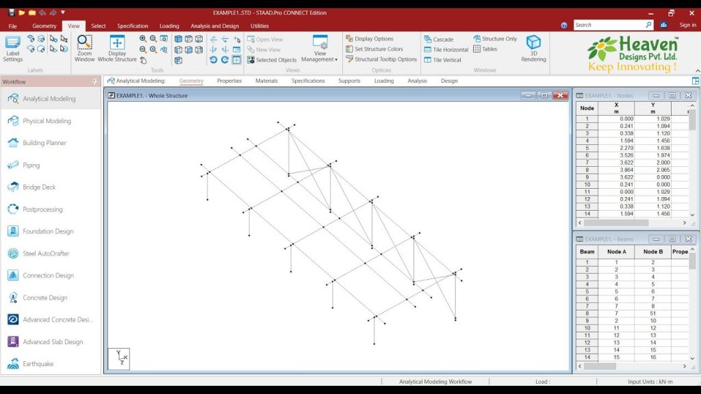 STAAD PRO Tool